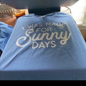 I was made for sunny days tee